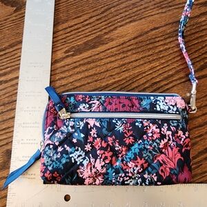 Vera Bradley Multicolor Floral Wristlet